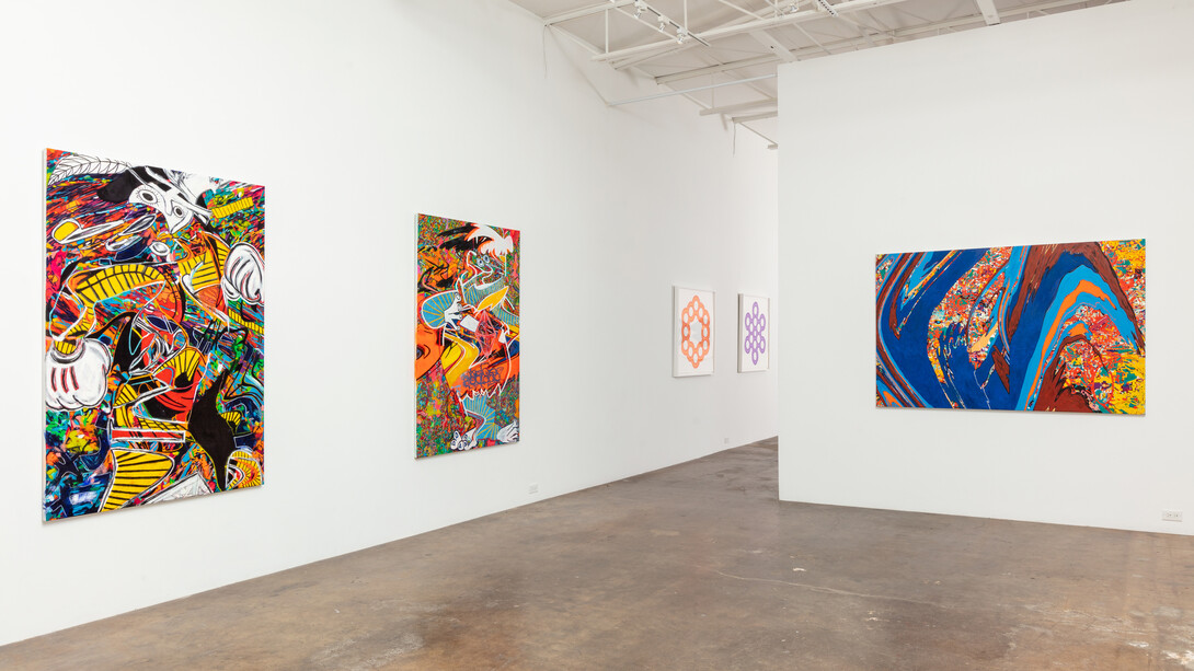 Ruben Nieto. Cartouche, Exhibition view. Courtesy of Cris Worley Fine Arts