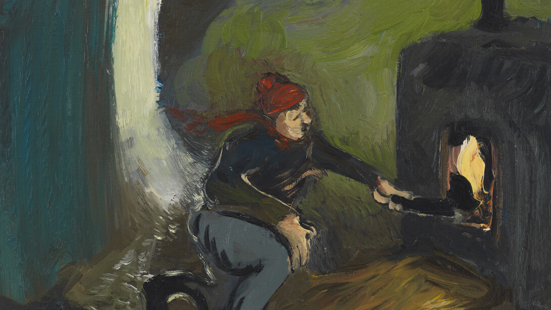 Jane Corrigan

Basement Heat, 2016

Oil on linen

16.5 x 20.75 inches

41.9 x 52.7 cm