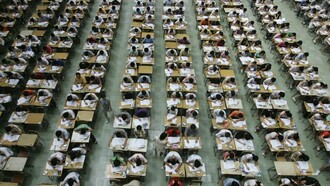 Exame de admissão para a universidade na China