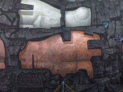 Jorge González Camarena, Presencia de América Latina (detalle), 1964-1965