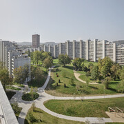 Meili, Peter & Partner, Energetische Sanierung Telli B&C, Aarau AG, 2016 – 2023. Mit freundlicher genehmigung des S AM Schweizerischen Architekturmuseums