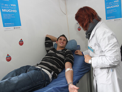 Donación de sangre. La satisfacción del donante