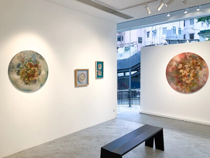 Various artists, Wander from home, exhibition view. Courtesy of Contemporary by Angela Li