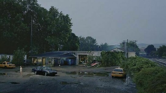 Gregory Crewdson, “Untitled” (Dispatch), 2007, 58 1/2 x 89 1/2 inch pigment print, Edition of 6