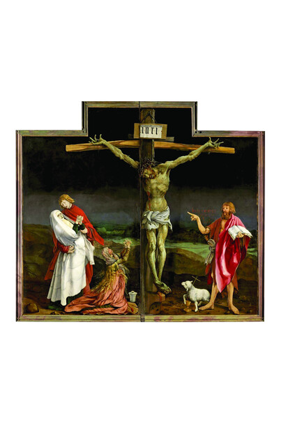 "Crocifissione", di Mathis Grünewald. Ph. Jean‐Marie Savarit