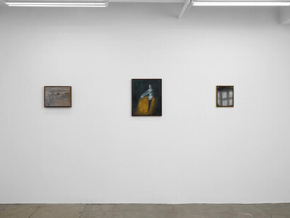 Calli Ryan, Across the way, exhibition view. Courtesy of Monya Rowe Gallery