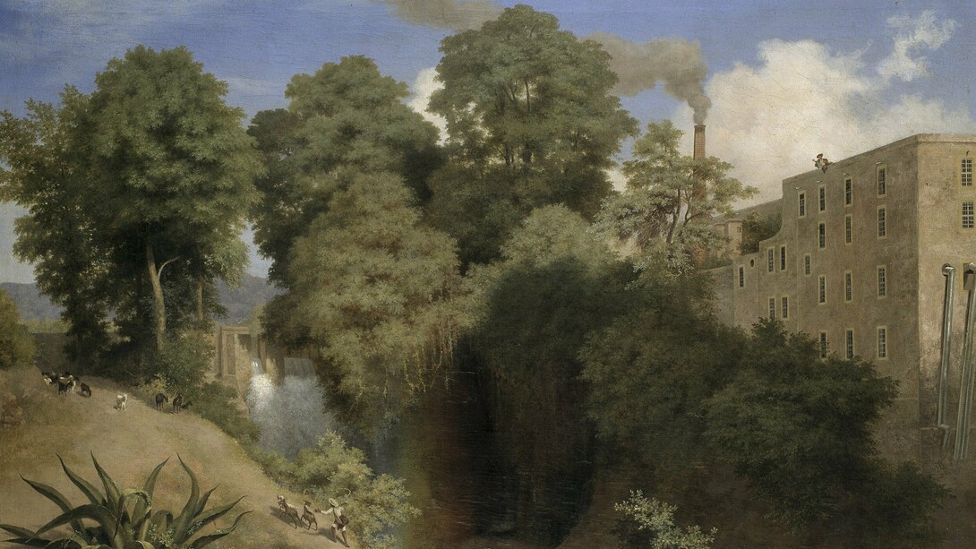 "Cabrero de San Ángel", óleo sobre lienzo, José María Velasco, 1863