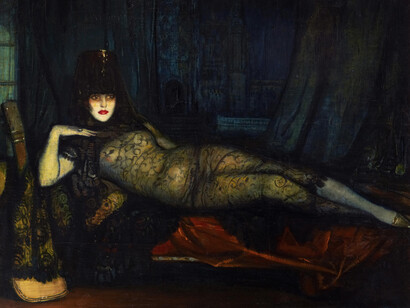 Maja Maldita, 1918, Oil on canvas, 161.5 x 202 cm