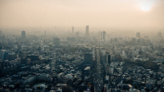 L'inquinamento a Tokyo