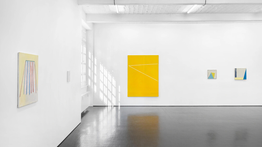 Raoul De Keyser, exhibition view. Courtesy of Trautwein Herleth