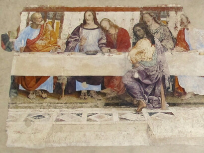 Sodoma, Ultima Cena, affresco