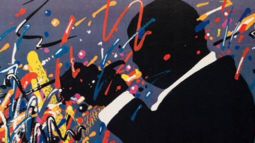 Poster for 1988 Jazz Jamboree in Warsaw, Poland; 1988; offset lithogragh by Waldemar Świerzy; The Historic New Orleans Collection, gift of Dr. and Mrs. Fritz Daguillard