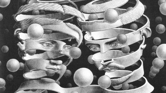 Maurits Cornelis Escher, Vincolo d’unione, 1956