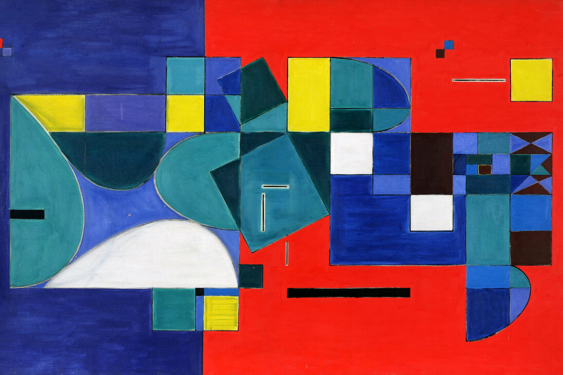 Atanasio Soldati, L’ultima opera del maestro “Incompiuta”, 1953, olio su tela, 73 x 116 cm, Courtesy Museo MA*GA