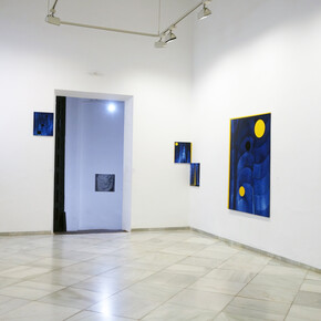 Encuentros ópticos, vista de exhibición. Cortesía Galería Rafael Ortiz