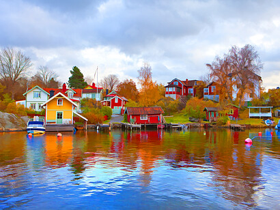 Houses in North Europe
