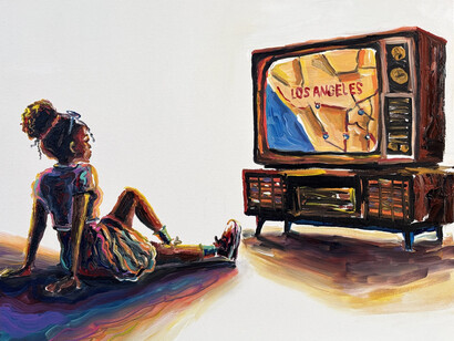 Magnolia Lafleur, Someday, Los Angeles (detail), 2026. Courtesy of Billis Williams Gallery