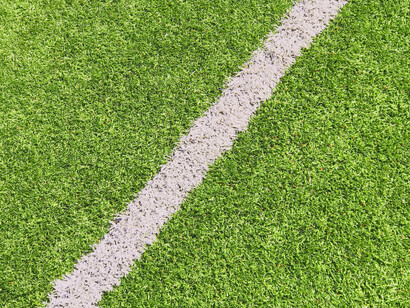 Se volvió un artesano de las canchas y le rogaban que pintara sus líneas y medios círculos perfectos