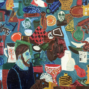 Danny Romeril, Crap collector (detail), 2021-25. Courtesy of the Redfern Gallery
