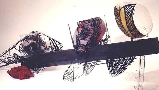 Agathe Sorel, The Lure of Lost Cultures, 1982, 2200 x 1240 x 700mm