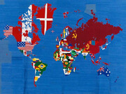 Mappa, Alighiero Boetti, 1984  