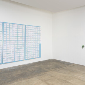 Daniela Comani, THE BEGINNING THE END / L'INIZIO LA FINE, exhibition view, courtesy Galleria
Studio G7, Bologna, foto Alessandro Fiamingo