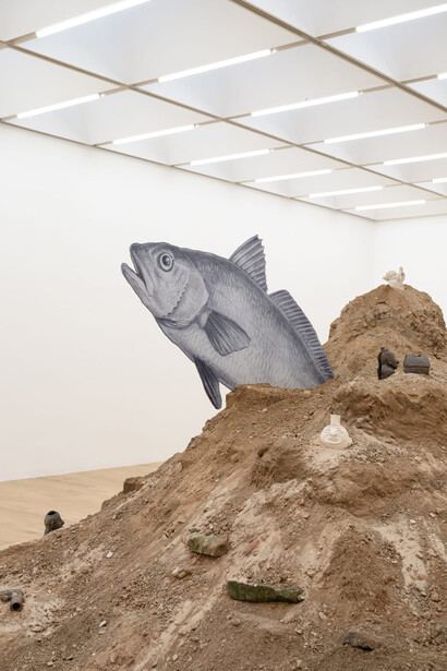Claudia Martínez Garay, Wakchakuna, details of the exhibition view. Courtesy of GRIMM Gallery