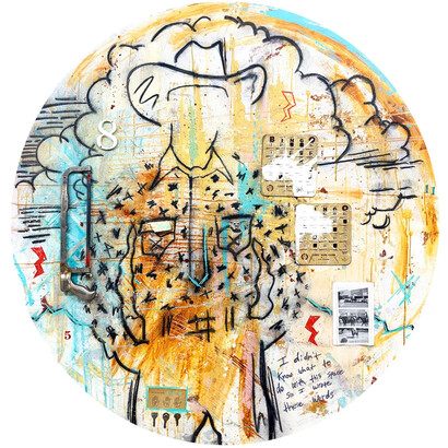 Miles Glynn, Lost cowboy no. 46 (detail). Courtesy of Altamira Fine Art