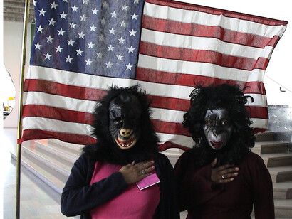 Guerrilla Girls. Patriotismo americano