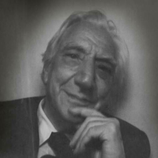 Cesare Musatti, psicologo e psicanalista italiano, circa 1989
