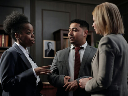 Reunión de políticos