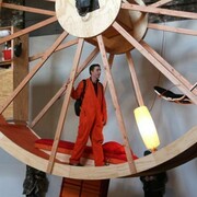 Ward Shelley and Alex Schweder, “In Orbit,” Installation view