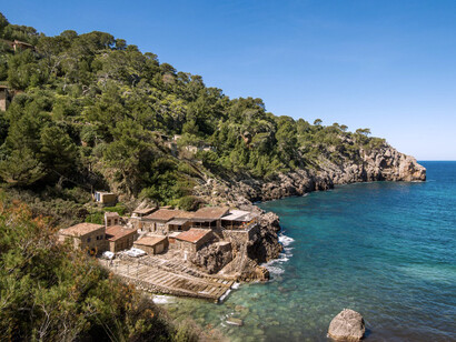 Cala de Deià, Mallorca, España