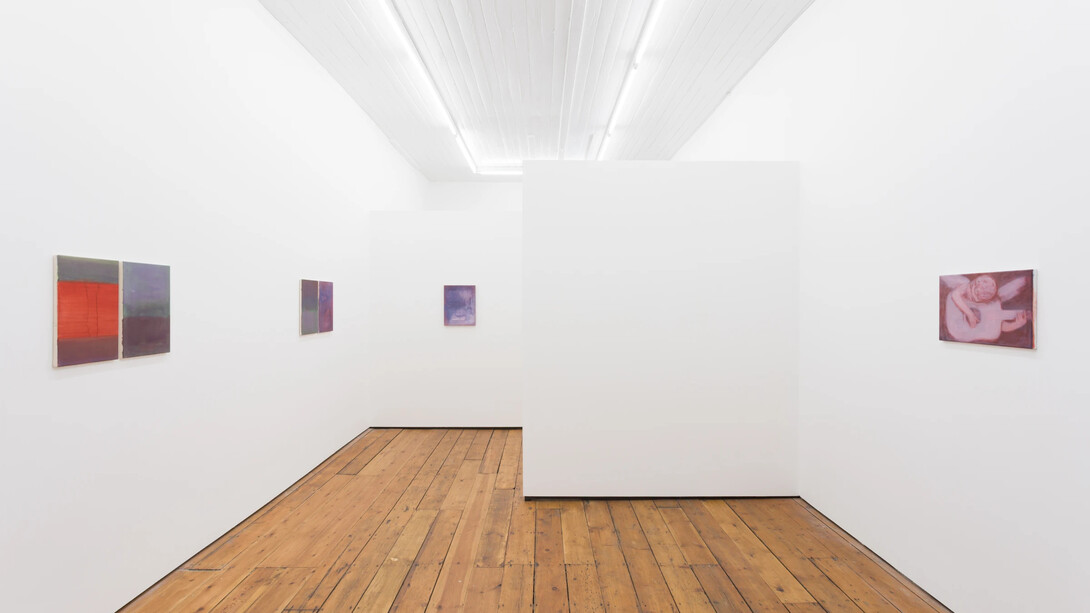 Julia Dubsky, The angels are dials, exhibition view. Courtesy of Amanda Wilkinson Gallery
