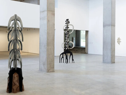 Jessica Boubetra, Steel genetics, exhibition view. Courtesy of Selma Feriani Gallery