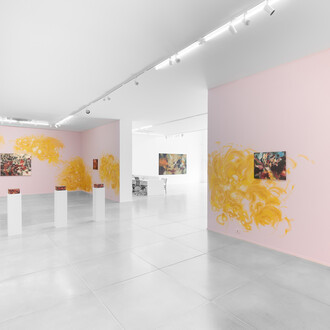 Mika Takahashi, Chuva solar, exhibition view. Courtesy of Simões de Assis Gallery