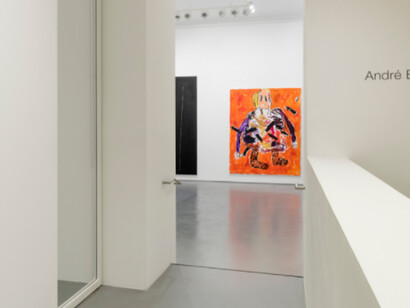 André Butzer, Exhibition view. Courtesy of Galerie Max Hetzler