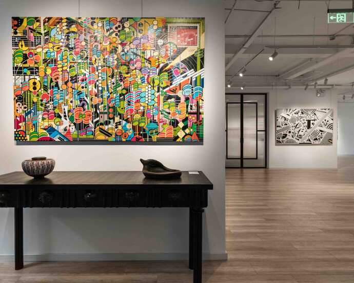 Nisky Yu. Courtesy of Galerie Dumonteil 