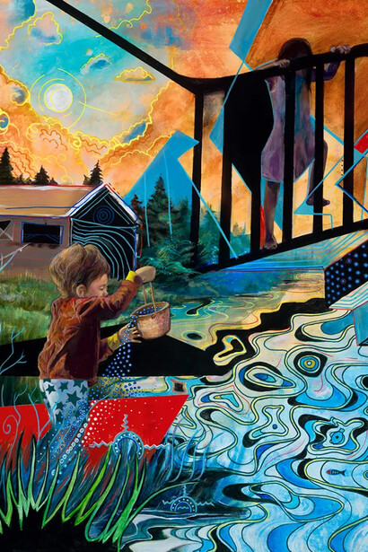 Moira Villiard, The waters of tomorrow, 2019. Courtesy of Detroit Institute of Arts