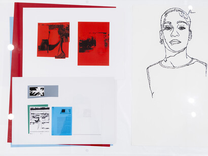 Azucena Vieites, Alrededor del mundo, vista de exhibición. Cortesía del Museo Patio Herreriano