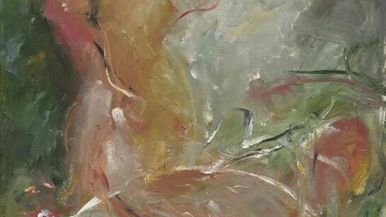 Anatoly Basin, Sitting, 2010, Oil on canvas