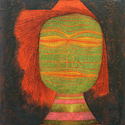 Paul Klee, Schauspieler, Masque comedien, 1924