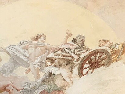 Mida è portato da Apollo, cui è devoto,  presso gli Iperborei