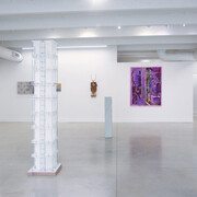 Various artists, Material, material world (Miami), exhibition view. Courtesy of David Castillo Gallery