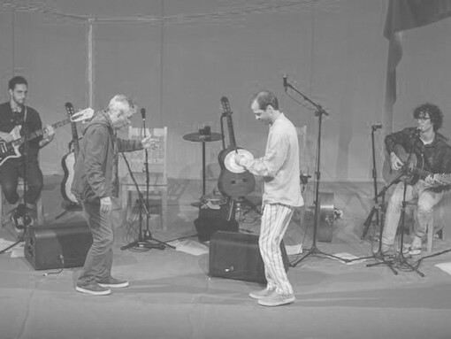 Caetano Veloso con i figli Moreno, Zeca, Tom. 
© Ney Coelho