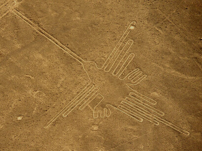 Líneas de Nazca, diseño del colibrí, Perú