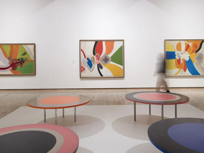 Janet Dawson, Far away, so close, exhibition view. Courtesy of Art Gallery of NSW