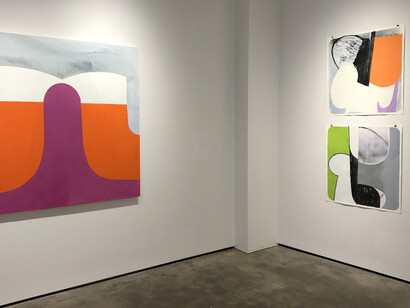 Marcelyn McNeil, Exhibition view. Courtesy of Kathryn Markel Fine Arts