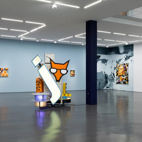 Norbert Bisky, Polympsest, exhibition view. Courtesy of Esther Schipper Gallery