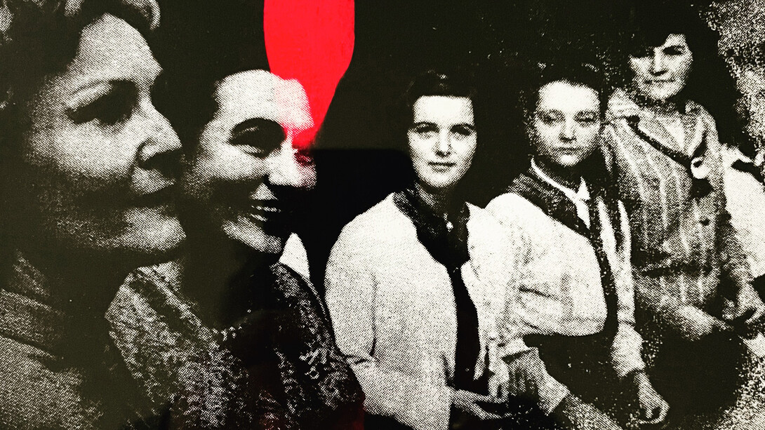 Anna Novakov, Admiring glances (b.), 2023. Courtesy of Viridian Gallery